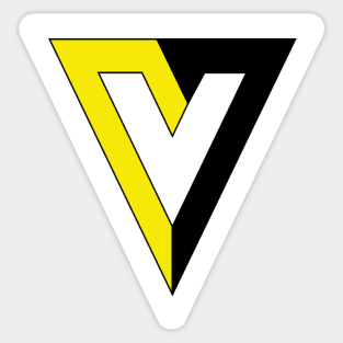 Voluntary V Sticker